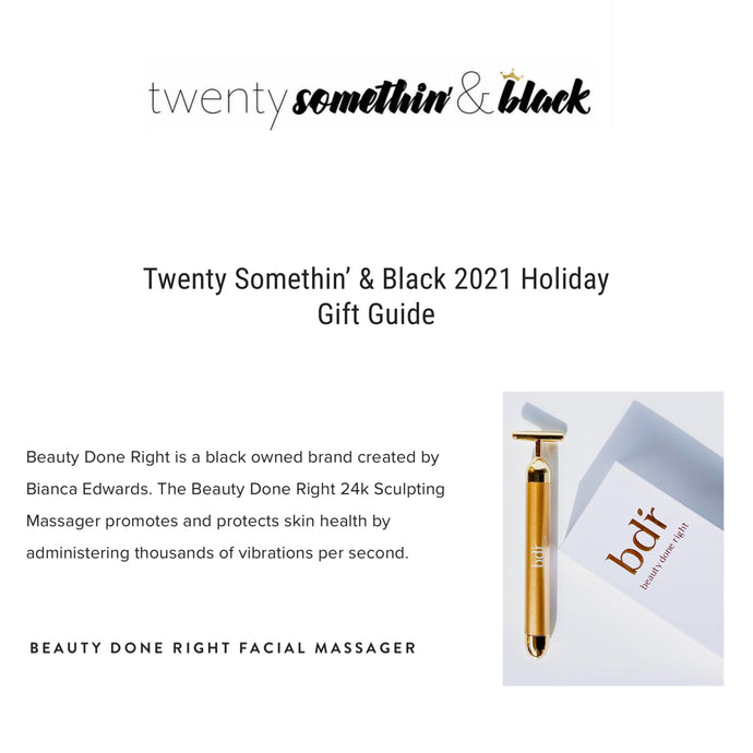 In the Press - Twenty Something and Black